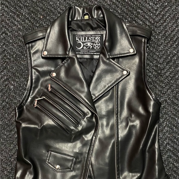 Other - Vegan Leather Vest - Unisex